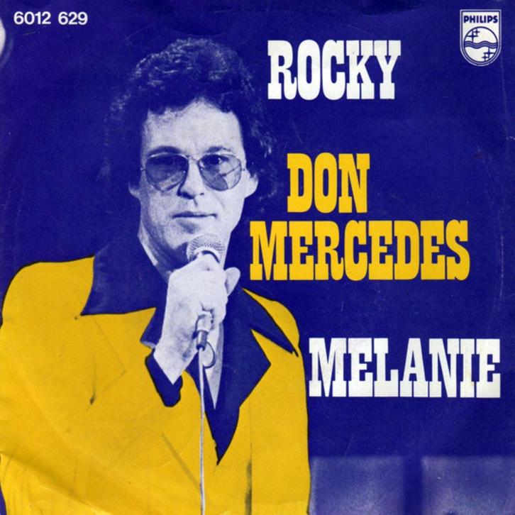 Don Mercedes - Rocky (Single), Cd's en Dvd's, Vinyl Singles, Gebruikt, Single, Nederlandstalig, 7 inch, Ophalen of Verzenden