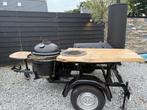 Bbq barbeque te huur smoker aanhanger kamado xl foodtruck, Tuin en Terras, Ophalen, Zo goed als nieuw