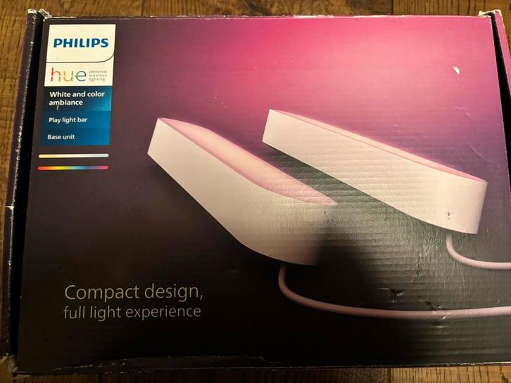 ZGAN! Philips Hue Play Bars - Set van 2, Wit (heb ook zwart), Witgoed en Apparatuur, Persoonlijke-verzorgingsapparatuur, Nieuw