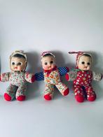 3 x vintage stoffen poppetje Frankrijk. Squeeze pop., Ophalen, Zo goed als nieuw, Pop