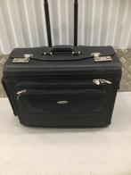 Vintage Piloten tas ( van KLM piloot), Ophalen of Verzenden, Zo goed als nieuw, Leer, Minder dan 50 cm