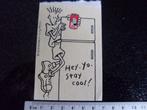 sticker 7-up logo seven up Fido Dido 1985, Verzamelen, Verzenden, Zo goed als nieuw, Merk