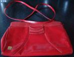 Rode Damestas Handtas Rood Enveloptas Hand Tas retro, Ophalen of Verzenden, Zo goed als nieuw, Rood, Handtas