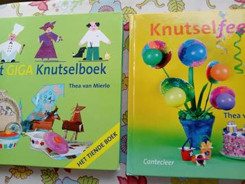 2 knutselboeken vanb Thea van Mierlo. Fijn voor de vakantie beschikbaar voor biedingen