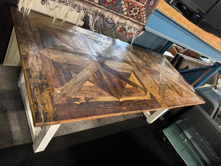 Riviéra maison inclusief bezorgen, Huis en Inrichting, Tafels | Eettafels, Zo goed als nieuw, 50 tot 100 cm, 200 cm of meer, Rechthoekig