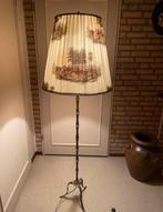 Staande lamp vloerlamp schemerlamp vintage antiek franjes, Ophalen of Verzenden, Gebruikt, 150 tot 200 cm