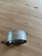 Zilveren armband met vogeltjes, Antiek en Kunst, Ophalen of Verzenden