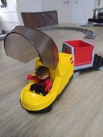 Duplo Intelli Trein met 2 Poppetjes en Wagons, Kinderen en Baby's, Speelgoed | Duplo en Lego, Ophalen of Verzenden, Gebruikt, Complete set