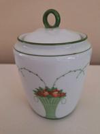 Wit porseleinen pot met deksel, Thomas en Ens Biedermeier, Ophalen of Verzenden