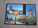 Texel, Oosterend, molen/kerk, Verzamelen, Ansichtkaarten | Nederland, Ongelopen, Verzenden