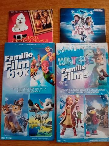 Kinder- en familie films 8 dvd's nieuw in folie beschikbaar voor biedingen