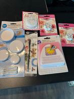 Taart & Cupcake Decoratie Set - Nieuw!, Ophalen of Verzenden, Nieuw, Taarten of Cupcakes, Versiering