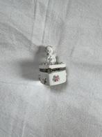 Hartvormig sieradendoosje met engeltje – kan open, Ophalen of Verzenden, Zo goed als nieuw