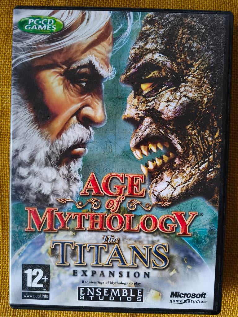 Age of Mythology: The Titans - PC Game, Spelcomputers en Games, Games | Pc, Avontuur en Actie, Gebruikt, 1 speler, Eén computer