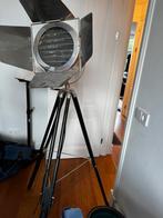 Industriele vloerlamp studiolamp staande, Huis en Inrichting, Ophalen, Zo goed als nieuw, Stof, 150 tot 200 cm