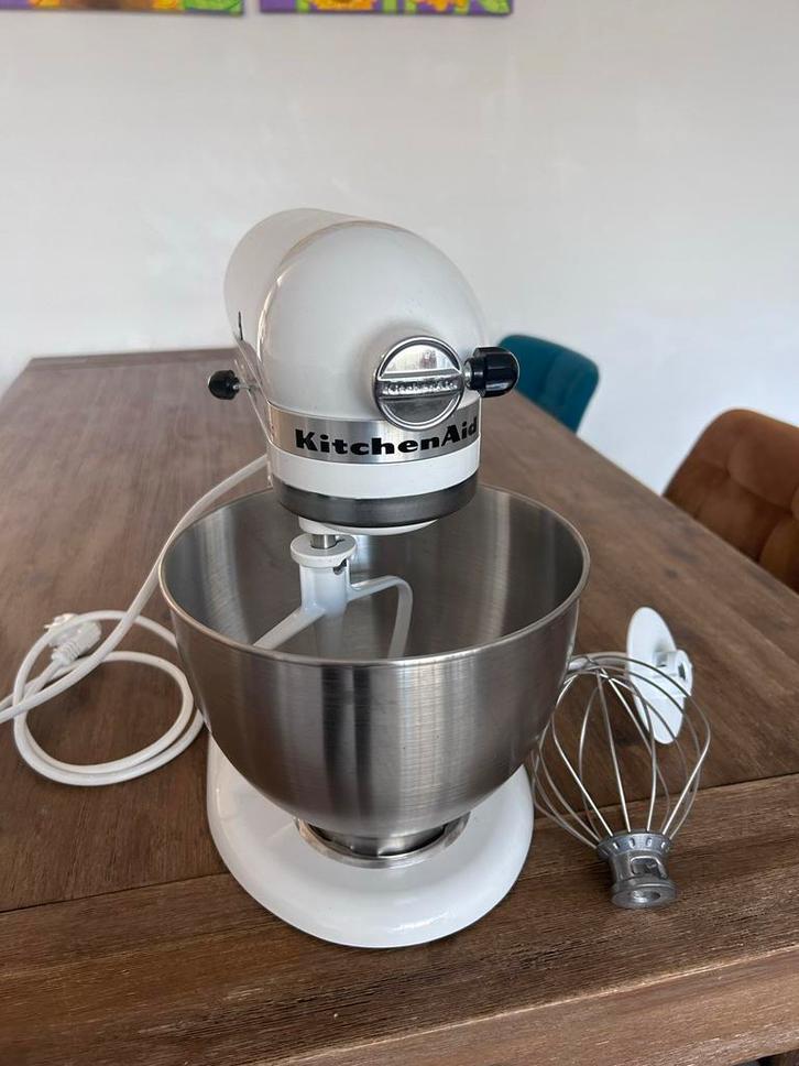 KitchenAid Classic - Zo goed als nieuw!, Witgoed en Apparatuur, Keukenmixers, Zo goed als nieuw, 4 liter of meer, 3 snelheden of meer