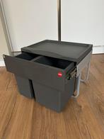 Hailo inbouwprullenbak 30L incl. schroeven ZGAN, Huis en Inrichting, Woonaccessoires | Prullenbakken, Ophalen, Kunststof, Zo goed als nieuw