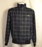 harrington fred perry check navy grijs maat L en XL nieuw, Kleding | Heren, Ophalen of Verzenden, Nieuw, Grijs, Fred Perry