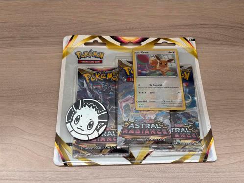 Pokemon Astral Radiance 3-Pack Blister Eevee english, Hobby en Vrije tijd, Verzamelkaartspellen | Pokémon, Ophalen of Verzenden