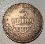 Oostenrijkse 5 Schilling Munt 1961, Ophalen of Verzenden, Oostenrijk, Losse munt, Zilver