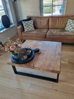 Stoere salontafel, Huis en Inrichting, Tafels | Salontafels, Ophalen, 50 tot 100 cm, Zo goed als nieuw, Minder dan 50 cm