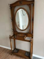 Spiegel/kapstok antiek, Antiek en Kunst, Ophalen of Verzenden, Overige vormen, 50 tot 100 cm, 200 cm of meer