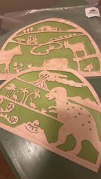 2 silhouetten platen de Noest lamp dino’s en boerderij, Ophalen of Verzenden, Zo goed als nieuw