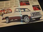 Brochure GMC Pickups 1982 USA, Ophalen of Verzenden, Zo goed als nieuw, Overige merken