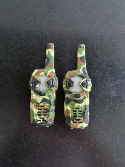 Walkie talkie leger kinderen Alecto FR-07 camping vakantie, Telecommunicatie, Portofoons en Walkie-talkies, Zo goed als nieuw