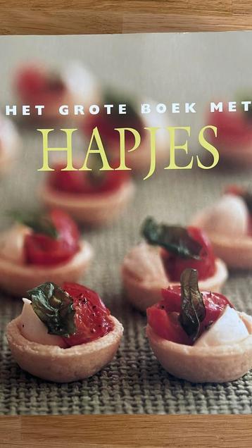 Het grote boek met hapjes beschikbaar voor biedingen