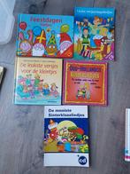 5 boekjes met diverse kinderliedjes exclusief CD's, Gelezen, 1 tot 2 jaar, Ophalen of Verzenden