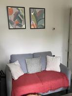 Free Ikea sofa and footstool, Huis en Inrichting, Ophalen, Zo goed als nieuw, Tweepersoons, 200 cm