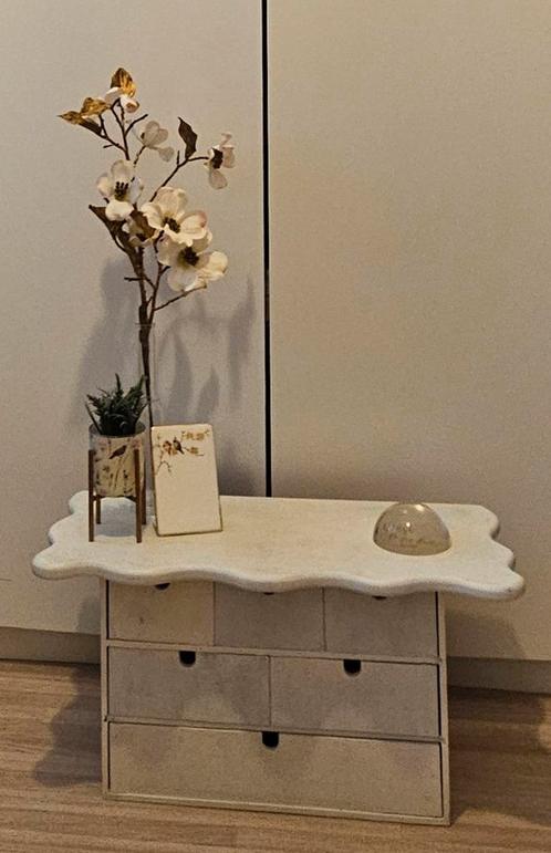 Ikea Moppe ladekast met vaste opstuk, Huis en Inrichting, Kasten | Ladekasten, Gebruikt, Minder dan 100 cm, 50 tot 100 cm, 25 tot 50 cm