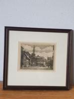 ets Schoolsteeg Katwijk (Rijnsburg) rond 1900 Karel Kok 1983, Antiek en Kunst, Ophalen