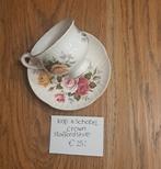 Crown Staffordshire kop en schotel, Ophalen of Verzenden, Zo goed als nieuw