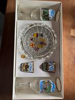 Luxembourg Luxemburg verzameling glasset, Ophalen of Verzenden