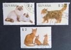 GUYANA - katten 1987, Verzenden, Postfris, Zuid-Amerika