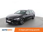Volvo V90 2.0 T4 R-Design | XX40230 | (bj 2018, automaat), Auto's, Leder en Stof, 14 km/l, Stationwagon, LED verlichting