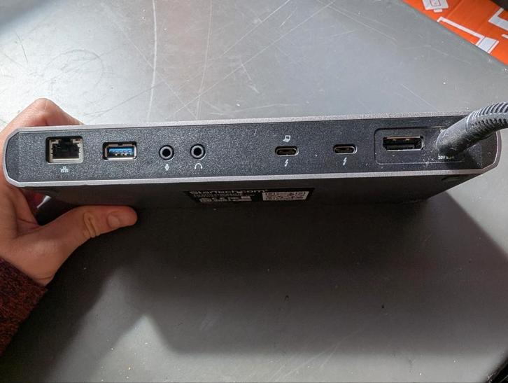 Startech Thunderbolt 3 Dockingstation, Computers en Software, Dockingstations, Gebruikt, Laptop, Ophalen of Verzenden