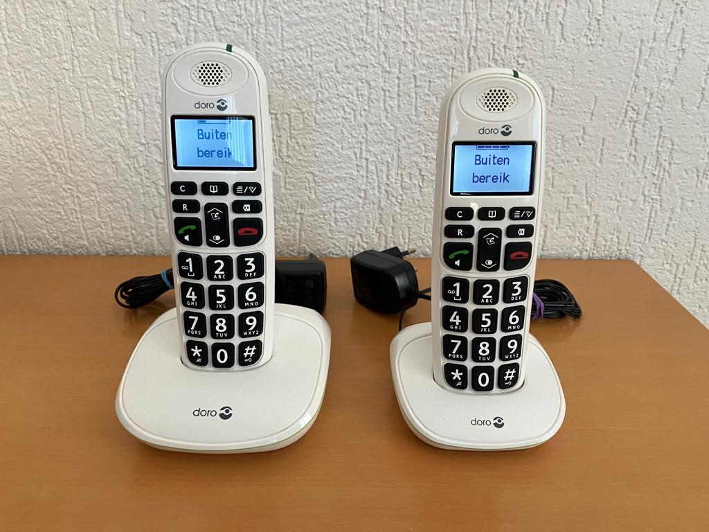 Doro PhoneEasy 110 duo set, Ophalen of Verzenden, Gebruikt, 2 handsets