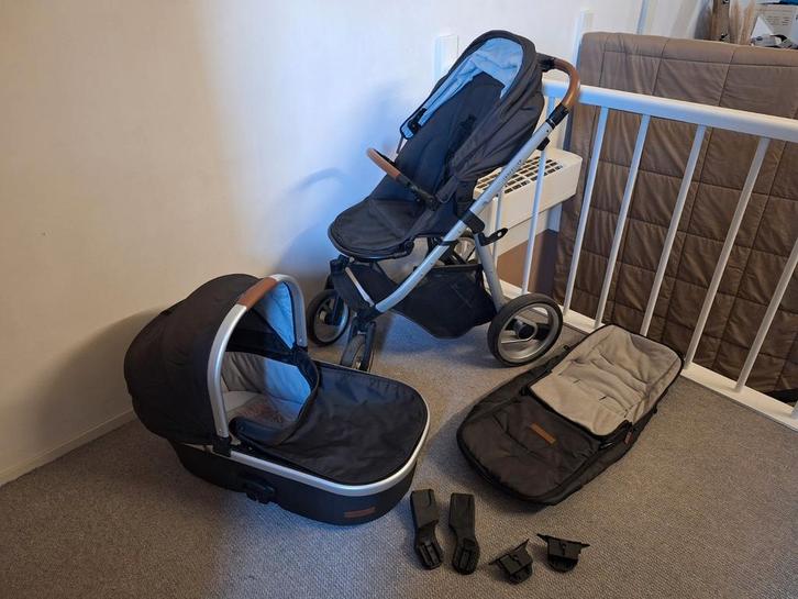 Mutsy Traveller kinderwagen - Compleet, Kinderen en Baby's, Kinderwagens en Combinaties, Gebruikt, Kinderwagen, Mutsy, Met reiswieg