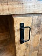 Mangohout kast - 60x40x80 cm, Ophalen, 50 tot 100 cm, Zo goed als nieuw, Minder dan 100 cm