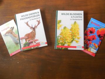 Wilde dieren & paddenstoelen + Wilde bloemen en planten beschikbaar voor biedingen