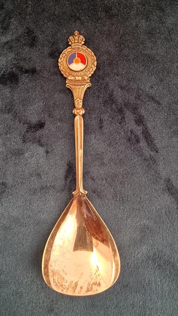 Vintage Koninklijke Luchtmacht Lepel verzilverd gemerkt 90, Antiek en Kunst, Antiek | Bestek, Ophalen of Verzenden