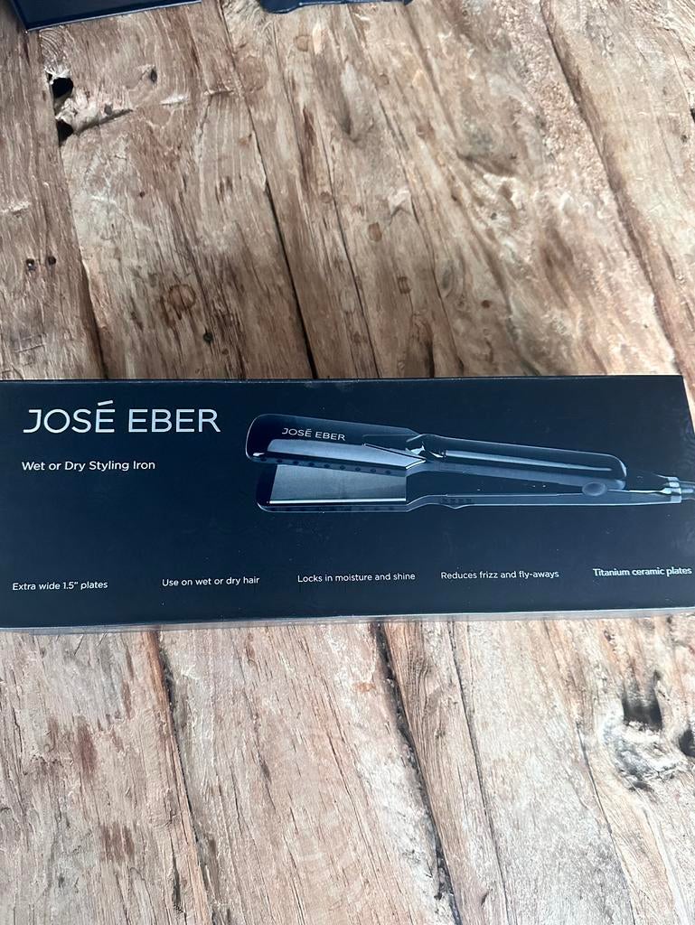 José Eber stijltang wet or dry, Sieraden, Tassen en Uiterlijk, Uiterlijk | Haarverzorging, La, Nieuw, Ophalen of Verzenden, La