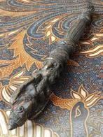 Mooie originele antieke staf van brons met Garuda 27 cm., Antiek en Kunst, Kunst | Niet-Westerse kunst, Ophalen of Verzenden
