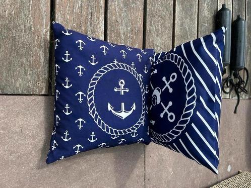 Nagelnieuwe Kussens Boot motief, Huis en Inrichting, Woonaccessoires | Kussens, Zo goed als nieuw, Vierkant, Ophalen of Verzenden