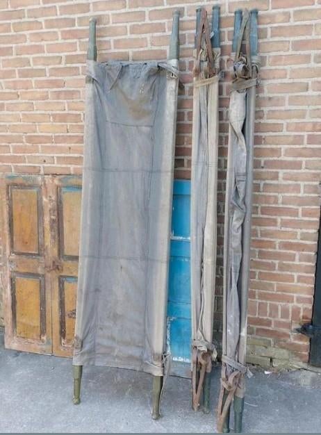 Oude vintage leger brancard veldbed ww2, Ophalen of Verzenden, V, Nederland, V
