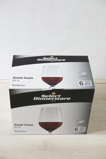 Grand Cuvée wijnglazen – Set van 6 | stijlvol kristalglas beschikbaar voor biedingen