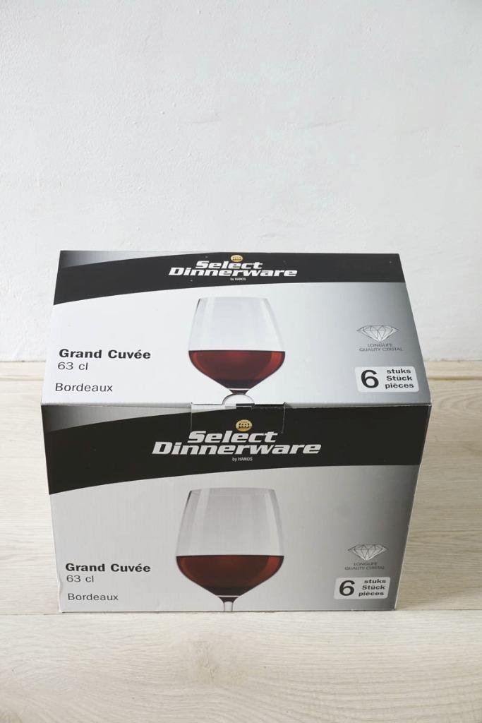 Grand Cuvée wijnglazen – Set van 6 | stijlvol kristalglas, Huis en Inrichting, Keuken | Servies, Nieuw, Glas of Glazen, Overige stijlen